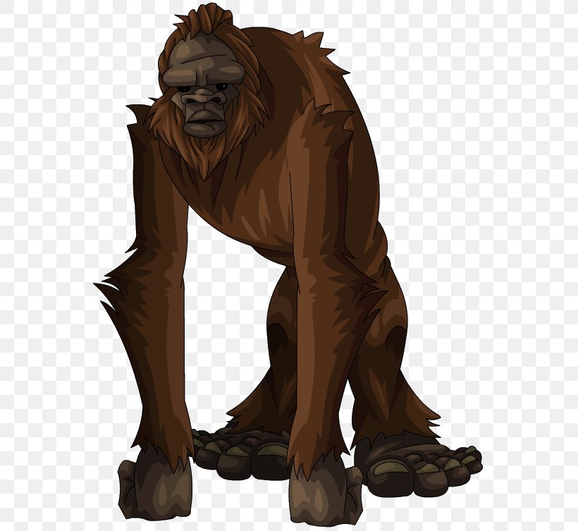 Gorilla Bigfoot Clip Art Image, PNG, 563x753px, Gorilla, Animal Figure, Bigfoot, Blog, Fictional Character Download Free