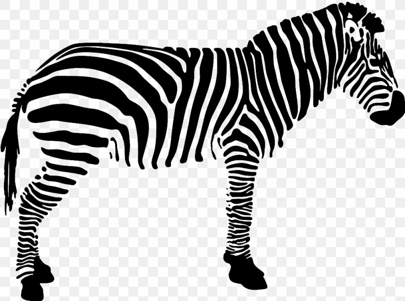 Quagga Black And White Zebra, PNG, 1024x761px, Quagga, Animal, Animal Figure, Animation, Black And White Download Free