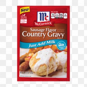 Fried Chicken - Biscuits And Gravy Sausage Gravy Fried Chicken Cream PNG