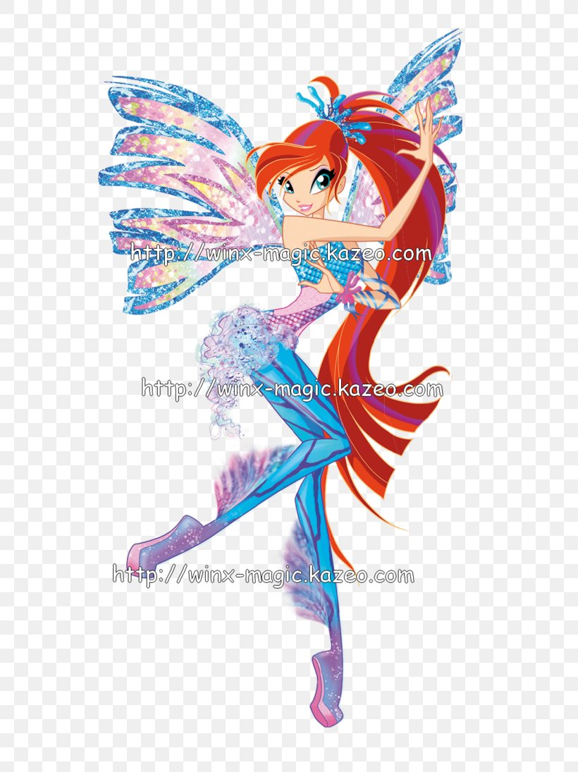 Bloom Musa Winx Club, PNG, 550x1095px, Watercolor, Cartoon, Flower, Frame, Heart Download Free