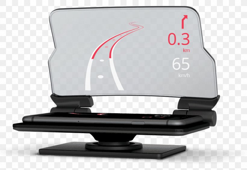 Car Head-up Display HUDWAY Mobile Phones Handheld Devices, PNG, 985x680px, Car, Automotive Headup Display, Computer Monitor, Computer Monitor Accessory, Display Device Download Free