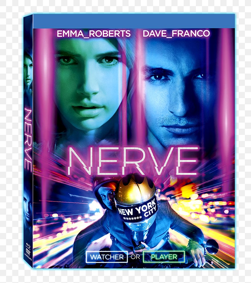 Dave Franco Nerve Blu-ray Disc Ultra HD Blu-ray Emma Roberts, PNG, 800x923px, 4k Resolution, Dave Franco, Advertising, Album Cover, Bluray Disc Download Free