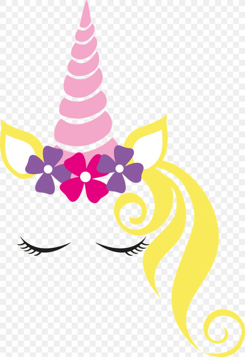 Unicorn Clip Art Image, PNG, 878x1280px, Unicorn, Artwork, Autocad Dxf, Headgear, Party Hat Download Free