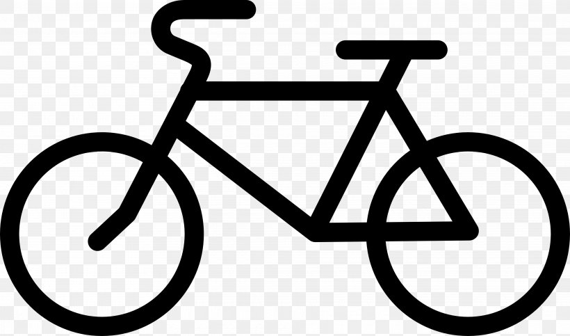 Bicycle Cycling Pictogram Clip Art, PNG, 3840x2264px, Bicycle, Area, Bicycle Accessory, Bicycle Drivetrain Part, Bicycle Frame Download Free