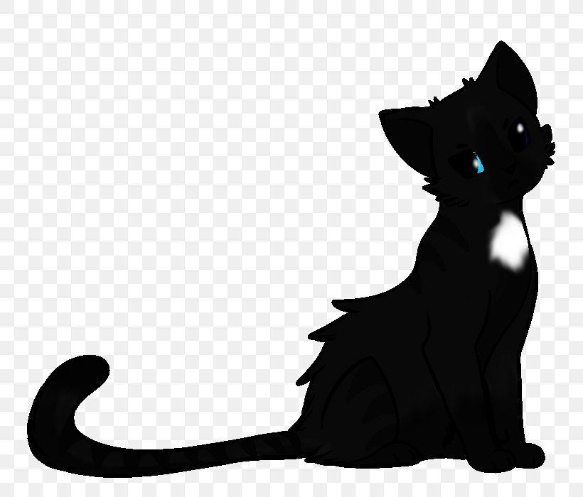 Black Cat Domestic Short-haired Cat Warriors Popular Cat Names, PNG,  800x700px, Black Cat, Black, Black