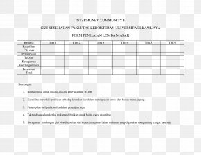 Job Description - Document DOCX Form Recipe University Of Brawijaya PNG