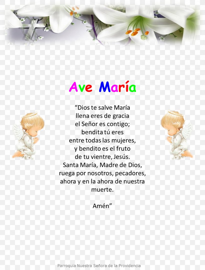 Salve Regina Lord's Prayer Ave Maria Creed, PNG, 1125x1482px, Salve Regina, Ave Maria, Catholicism, Creed, Floral Design Download Free