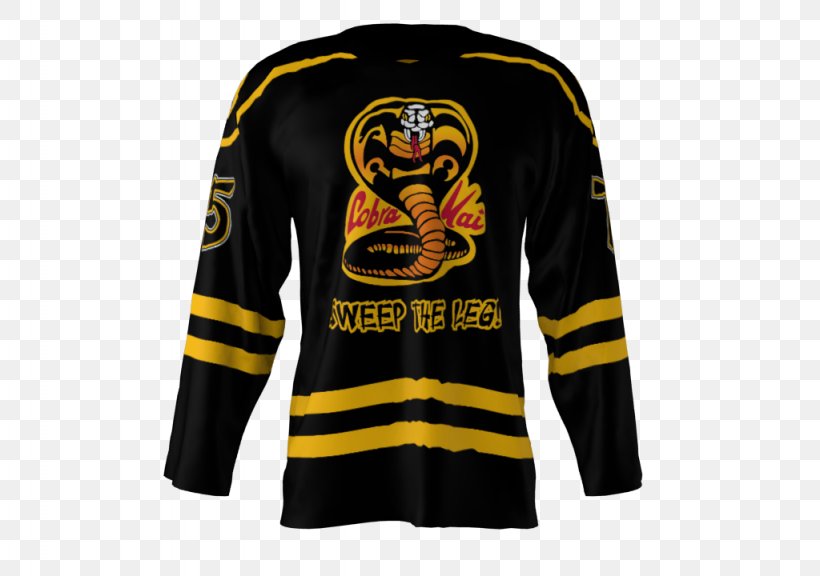 T-shirt Hoodie Hockey Jersey, PNG, 1024x720px, Tshirt, All Valley, Brand, Clothing, Cobra Kai Download Free