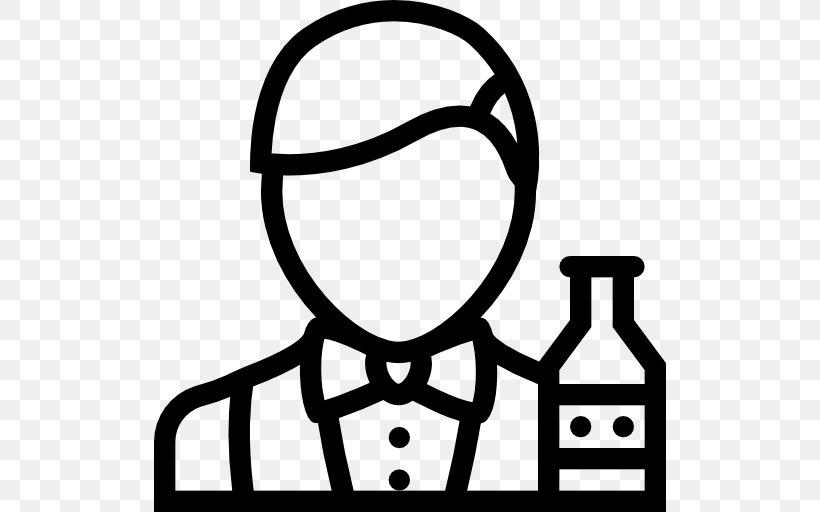 Bartender Cocktail, PNG, 512x512px, Bartender, Artwork, Bar, Black And White, Cocktail Download Free