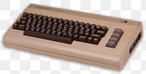 Vintage Computer - Computer Keyboard Commodore 64 Commodore International Emulator Personal Computer PNG