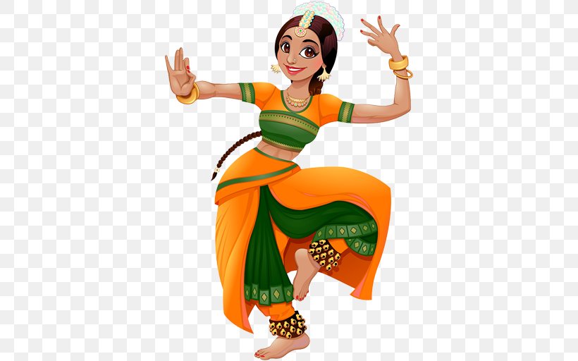 Dance In India Cartoon, PNG, 512x512px, Dance In India, Abdomen, Art, Bharatanatyam, Cartoon Download Free