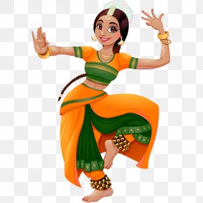 Dance In India Cartoon PNG