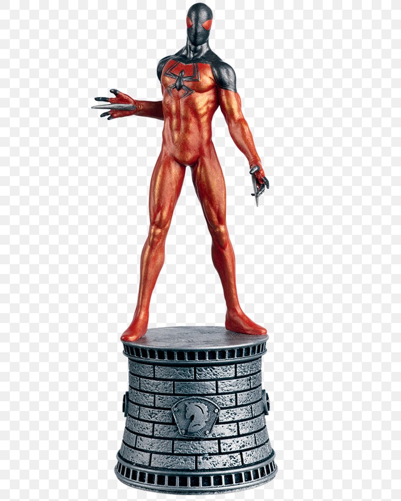 Spider-Man Chess Collector Scarlet Spider Knight, PNG, 600x1024px, Spiderman, Action Figure, Action Toy Figures, Chess, Chess Piece Download Free