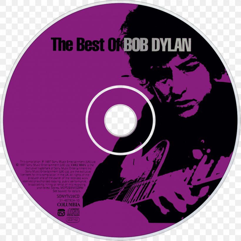The Best Of Bob Dylan Bob Dylan's Greatest Hits Biograph Triplicate, PNG, 1000x1000px, Bob Dylan, Blood On The Tracks, Brand, Compact Disc, Magenta Download Free