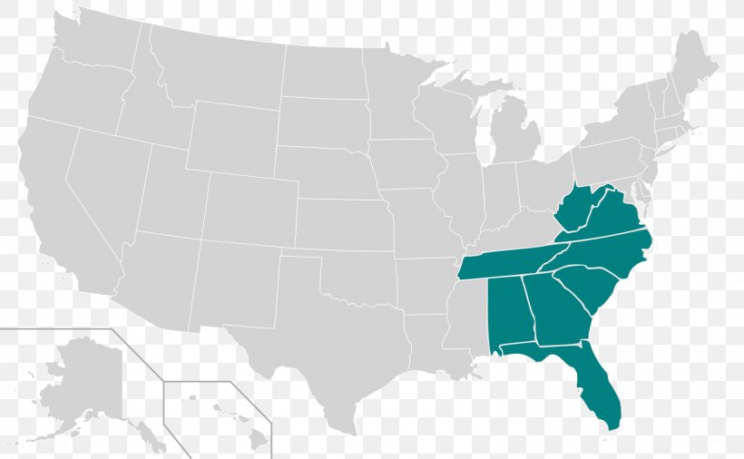 U.S. State Map Vector Graphics North Carolina Illinois, PNG, 1600x989px ...