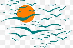 Bird - Bird Sunset Clip Art PNG