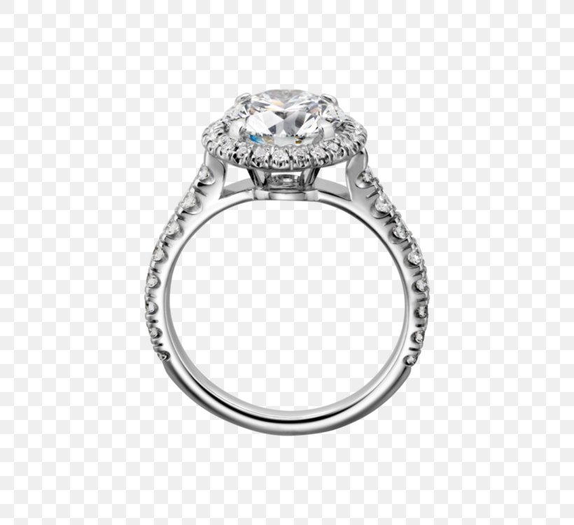 Cartier Engagement Ring Jewellery Solitaire, PNG, 750x750px, Cartier, Bezel, Bijou, Body Jewelry, Brilliant Download Free
