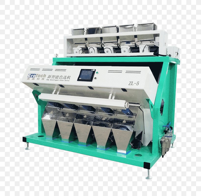 Colour Sorter Rice Color Sorting Machine Seed Manufacturing Maize, PNG, 800x800px, Colour Sorter, Bean, Cereal, Color, Machine Download Free