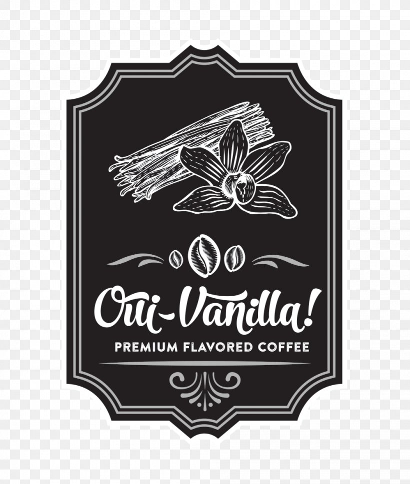 Coffee Flavor Vanilla Logo Honduras, PNG, 998x1180px, Coffee, Black, Black And White, Black M, Brand Download Free