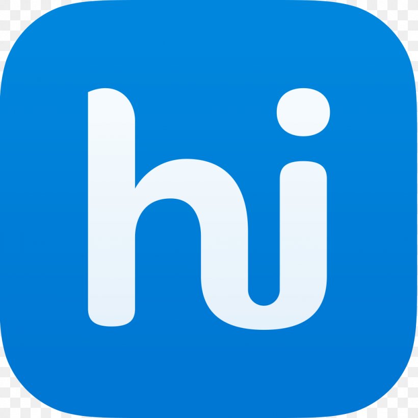 Hike Messenger Instant Messaging Messaging Apps WhatsApp Android, PNG, 1024x1024px, Hike Messenger, Android, Area, Blue, Brand Download Free