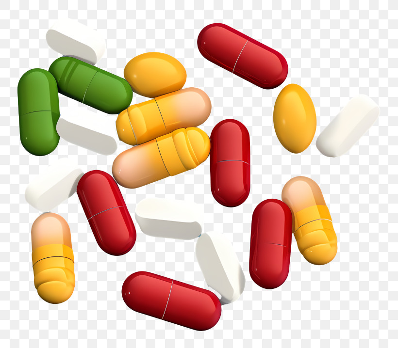 Pill Capsules - Colorful Capsules And Pills For Healthcare PNG