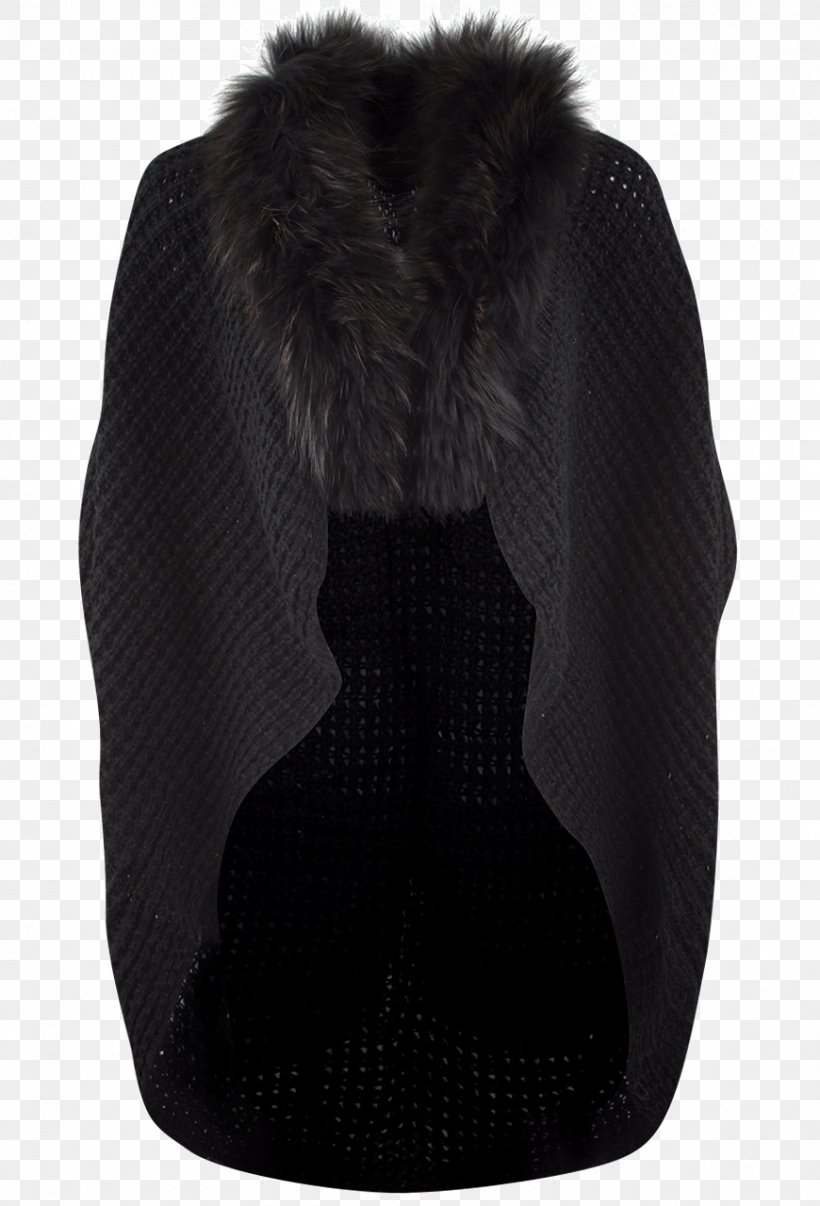 Fur Neck Black M, PNG, 870x1280px, Fur, Animal Product, Black, Black M, Fur Clothing Download Free
