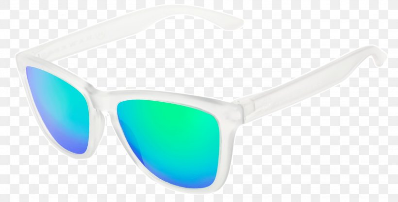 Goggles Sunglasses, PNG, 2048x1042px, Goggles, Aqua, Azure, Blue, Eyewear Download Free