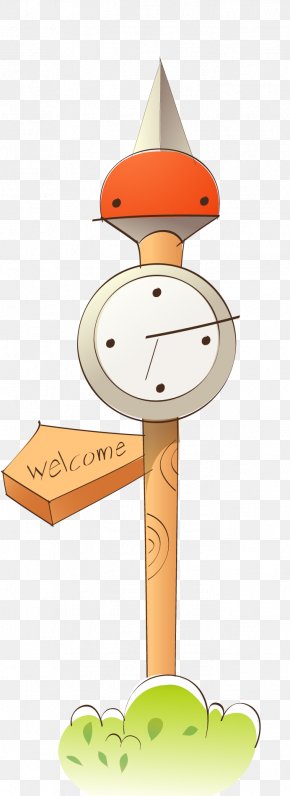Road Sign Steering Wheel - Cartoon Icon PNG