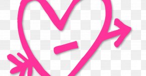 Cupid Heart - Clip Art Drawing Free Content PNG