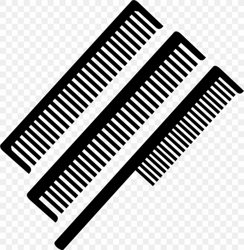 Comb Cosmetologist Hairstyle Hair Styling Tools Beauty Parlour, PNG, 958x980px, Comb, Barber, Beauty Parlour, Black, Black And White Download Free