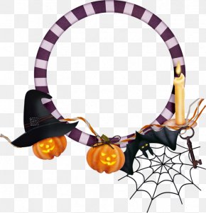 Download Frame Halloween Free Vector - Light-emitting Diode Ring RGB Color Model Lighting PNG