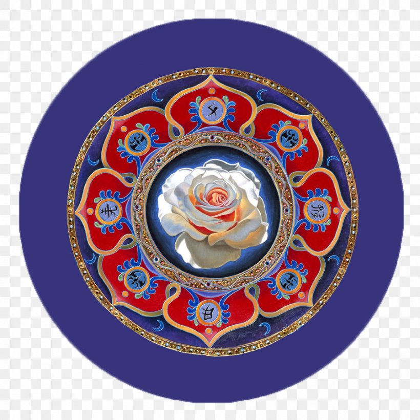 Mandala Mantra Tantra Om Mani Padme Hum Prayer, PNG, 899x900px, Mandala, Amulet, Badge, Dishware, Esotericism Download Free