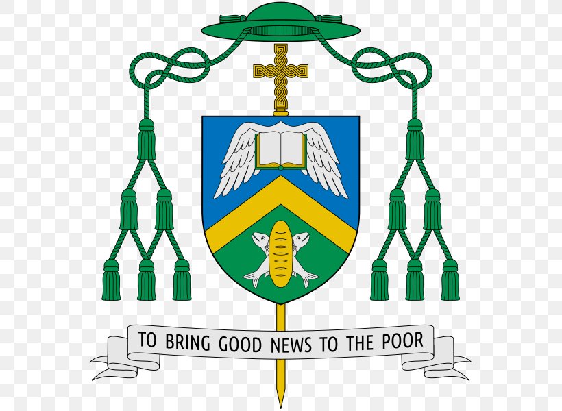 Titular Bishop Diocese Coat Of Arms Archbishop, PNG, 563x600px, Bishop, Archbishop, Area, Artwork, Brand Download Free