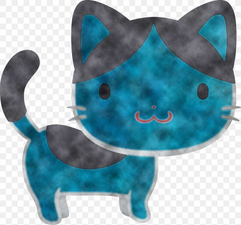 Turquoise Aqua Teal Turquoise Cat, PNG, 3000x2795px, Turquoise, Aqua, Cat, Teal Download Free