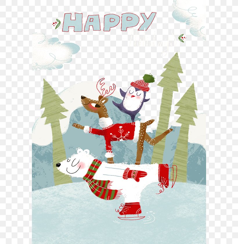 Wedding Invitation Reindeer Christmas Ornament Illustration, PNG, 600x840px, Wedding Invitation, Art, Christmas, Christmas And Holiday Season, Christmas Card Download Free