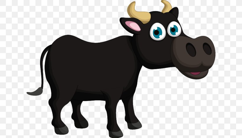 Cattle Cartoon Illustration, PNG, 640x469px, Cattle, Animation, Art, Bull,  Cartoon Download Free
