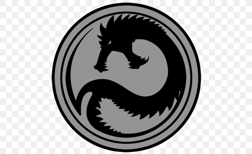 Draconis Combine BattleTech Logo MechWarrior Online Mecha, PNG, 500x500px, Draconis Combine, Battletech, Black And White, Brand, Emblem Download Free