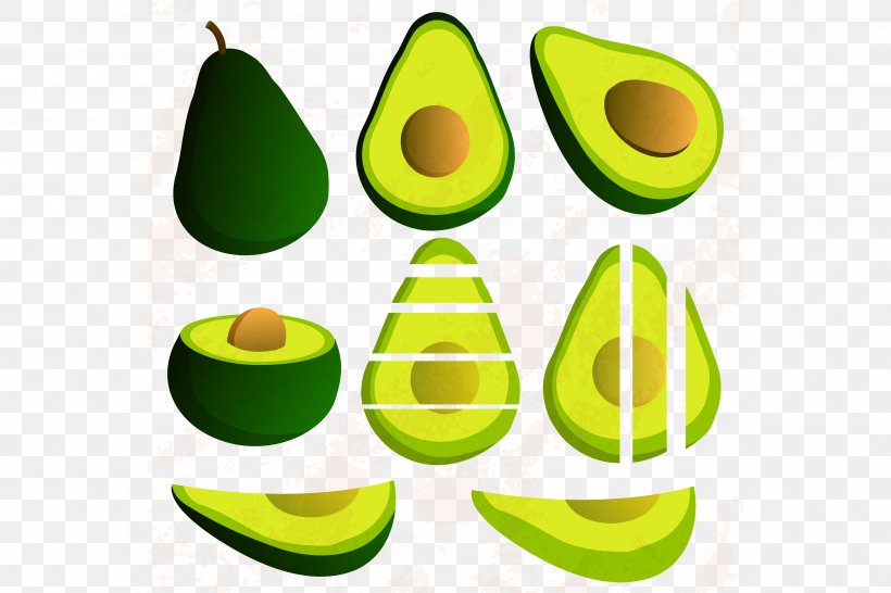 Avocado Graphic Design Pear Icon, PNG, 3711x2475px, Avocado, Cdr, Food, Fruit, Illustrator Download Free