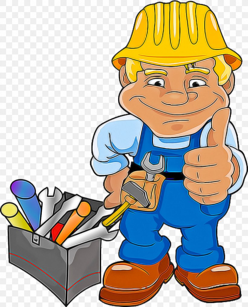 Cartoon Construction Worker Handyman Finger, PNG, 1034x1280px, Cartoon,  Construction Worker, Finger, Handyman Download Free