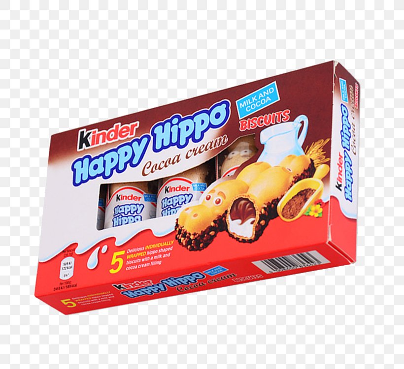 Kinder Happy Hippo Kinder Chocolate Kinder Bueno Kinder Surprise Chocolate Bar, PNG, 750x750px, Kinder Happy Hippo, Biscuit, Candy, Chocolate, Chocolate Bar Download Free