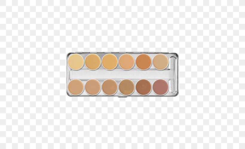 Kryolan Nederland Palette Make-up Color, PNG, 500x500px, Kryolan, Color, Concealer, Corretivo, Cosmetics Download Free