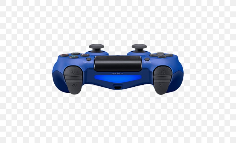 PlayStation 4 Sony DualShock 4 Game Controllers Video Game, PNG, 500x500px, Playstation 4, All Xbox Accessory, Analog Stick, Blue, Capacitive Sensing Download Free