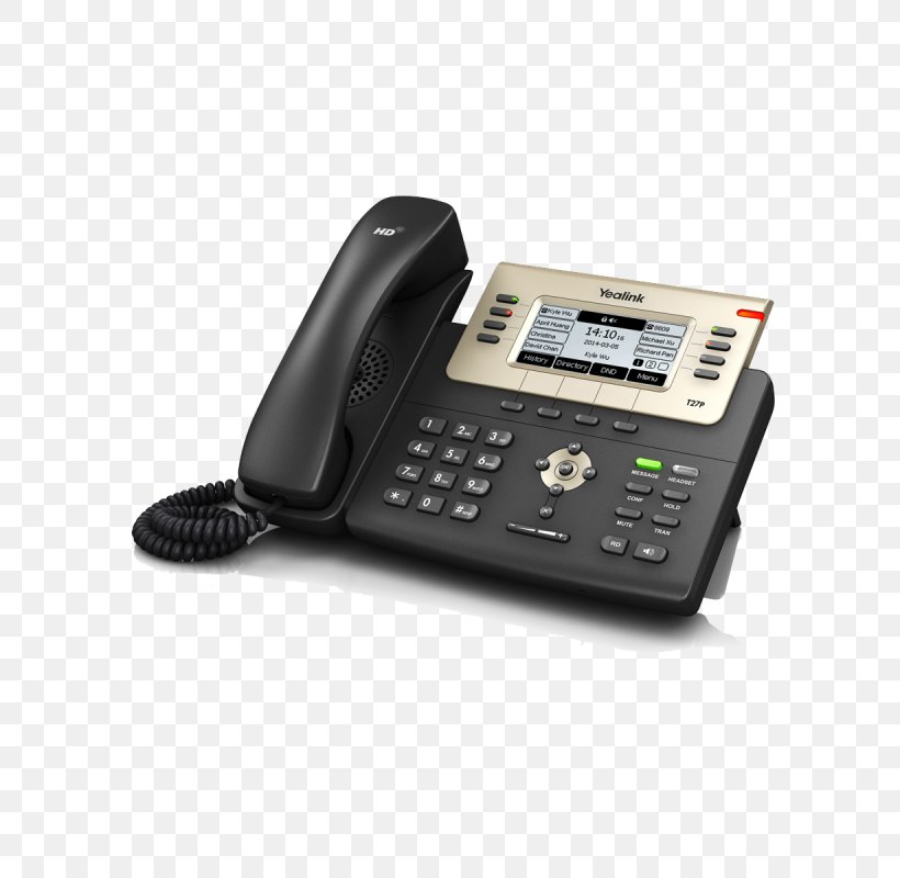 VoIP Phone SIP-T52S Yealink Media IP Phone Yealink SIP-T27P Voice Over IP Session Initiation Protocol, PNG, 800x800px, Voip Phone, Answering Machine, Corded Phone, Electronics, Mobile Phones Download Free