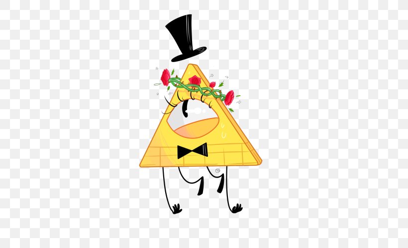 Bill Cipher Drawing Sticker, PNG, 500x500px, Bill Cipher, Art, Cartoon, Drawing, Fictional Character Download Free