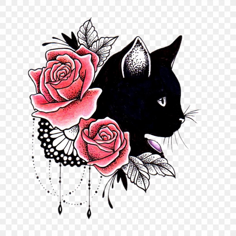 Cat Sleeve Tattoo Cover-up Image, PNG, 2289x2289px, Cat, Abziehtattoo, Art, Black Cat, Body Piercing Download Free