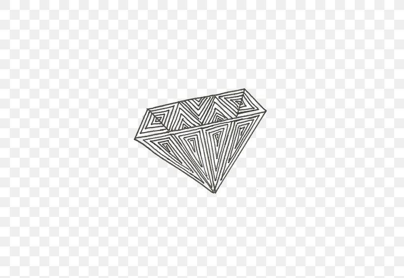 Drawing Diamond, PNG, 564x564px, Drawing, Black And White, Cartoon, Diamond, Geometric Shape Download Free