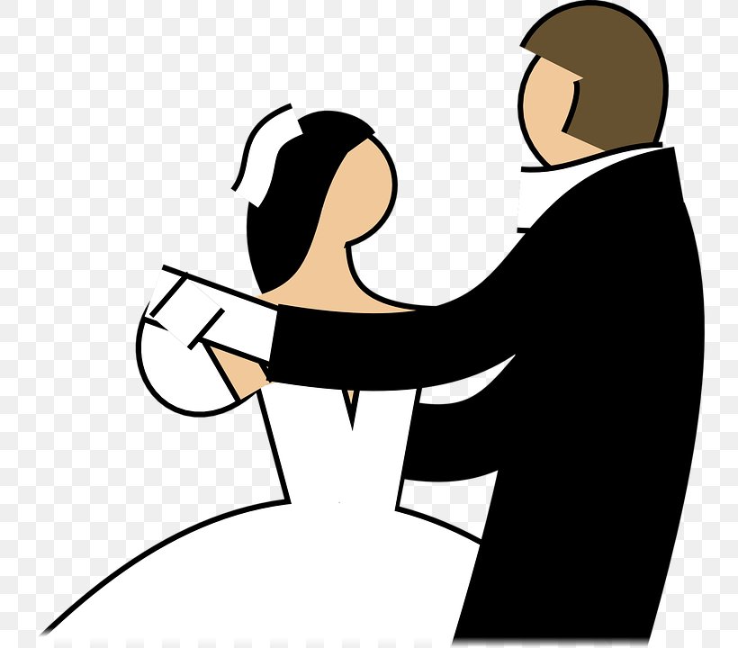 Dance Wedding Reception Clip Art, PNG, 755x720px, Dance, Arm, Bride, Communication, Conversation Download Free