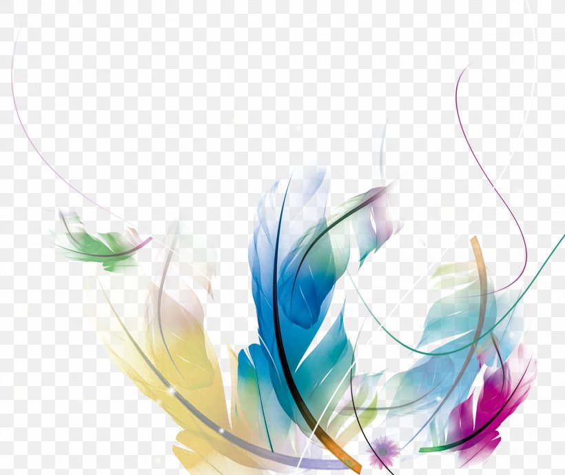 Feather Wallpaper, PNG, 2340x1969px, Feather, Blue, Floral Design, Flower, Highdefinition Television Download Free