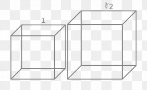 Cube - Doubling The Cube Cissoid Of Diocles Shape Square PNG