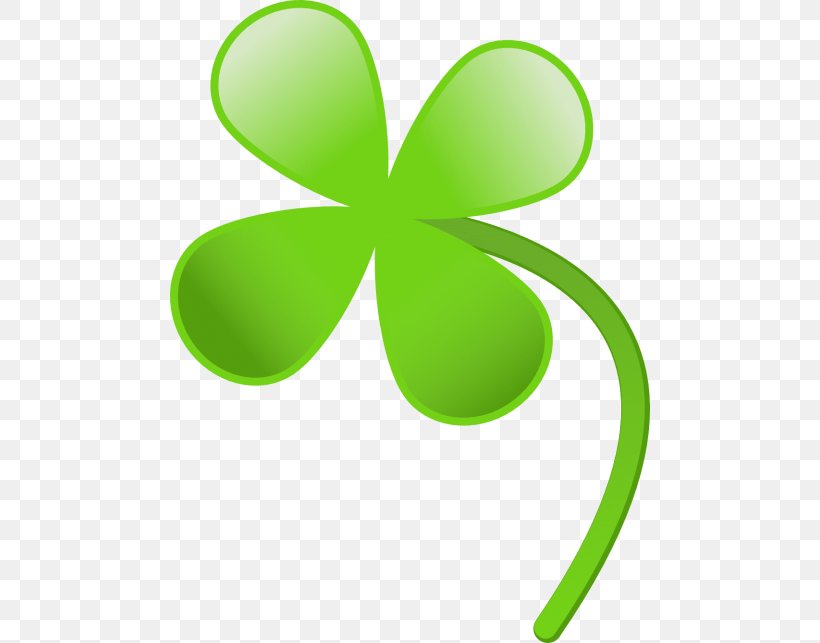 Four-leaf Clover Clip Art Vector Graphics Image, PNG, 480x643px, Fourleaf Clover, Clover, Drawing, Grass, Green Download Free